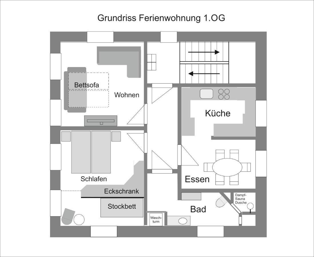 Ferienwohnungen Im Fuerstenland Gossau  Bagian luar foto